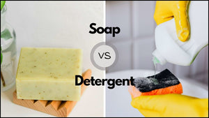 How are Soaps different from Detergents?
