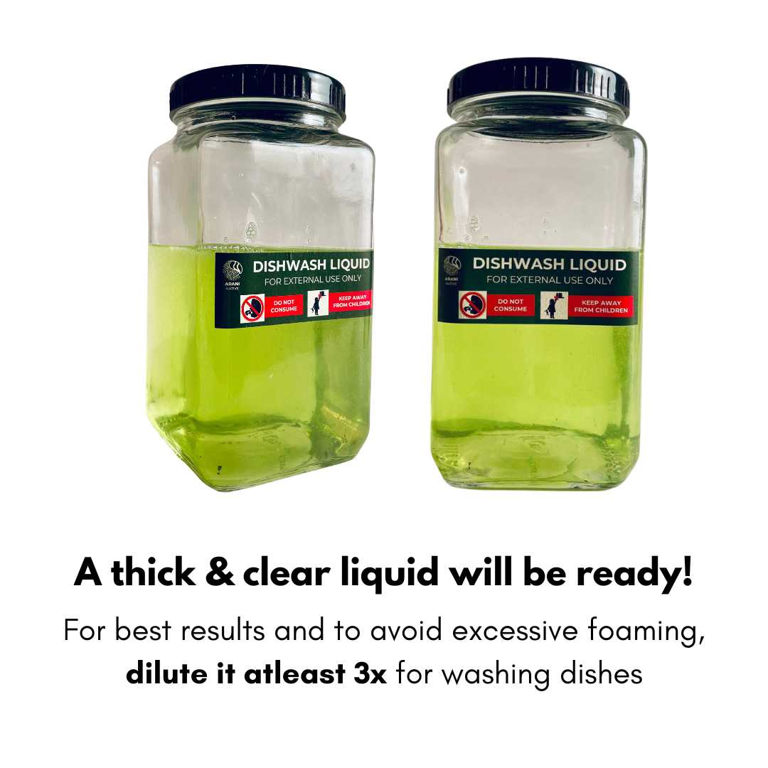 Lemon Dishwash (Grain-to-Liquid) 1.2 litre