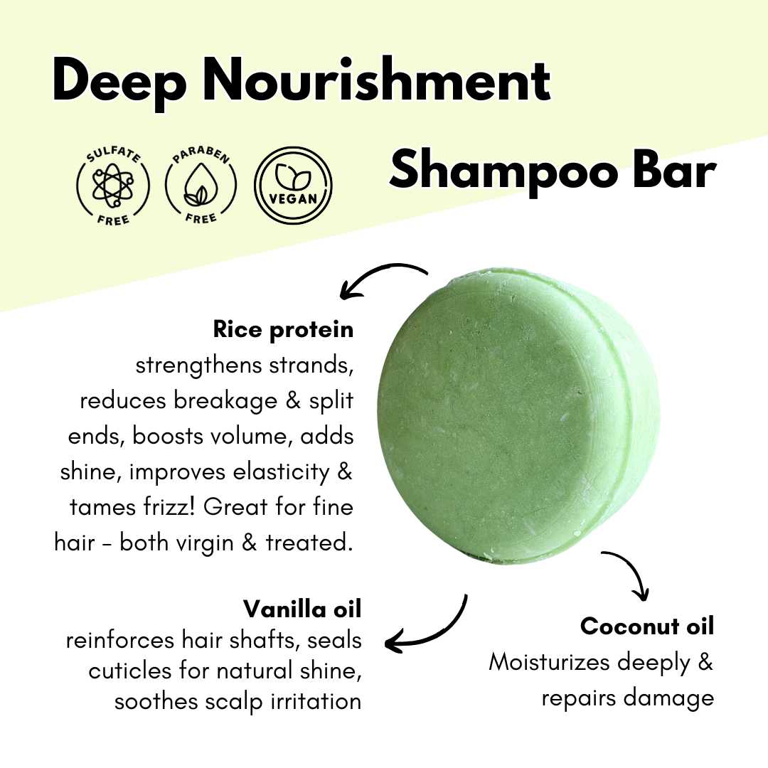 Deep Nourishment Shampoo Bar 100g
