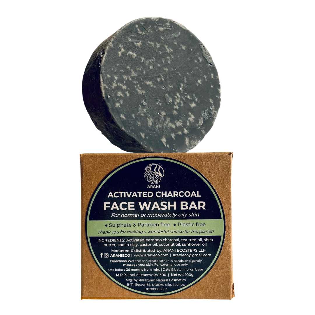 Activated Charcoal Facewash Bar 100g