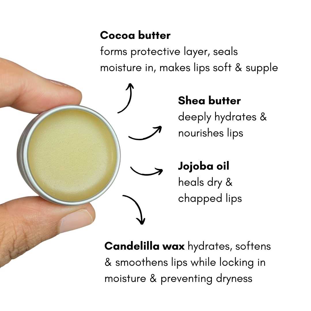 NOUR Cocoa-Shea Lip Balm 8g (untinted)