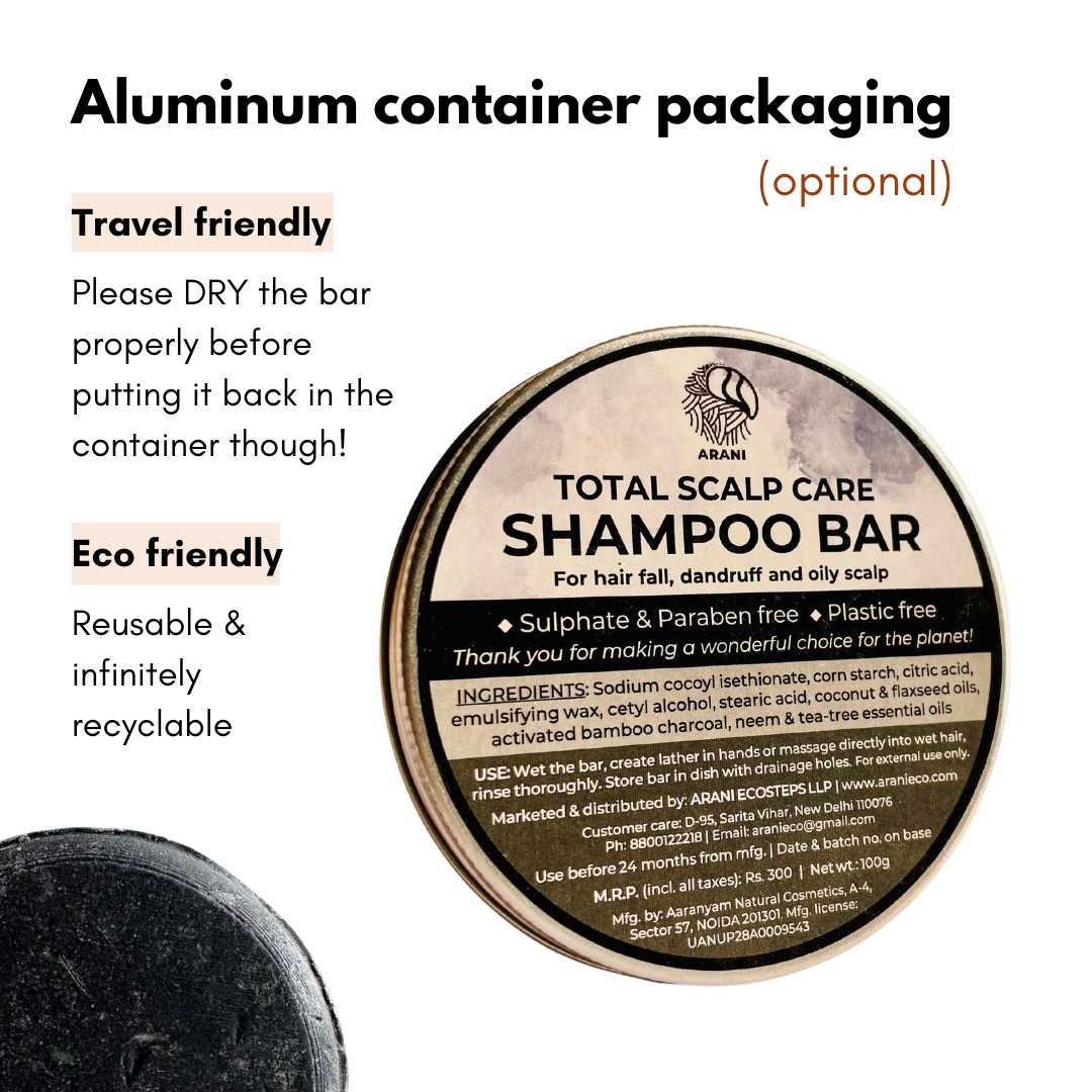 Total Scalp Care Shampoo Bar 100g