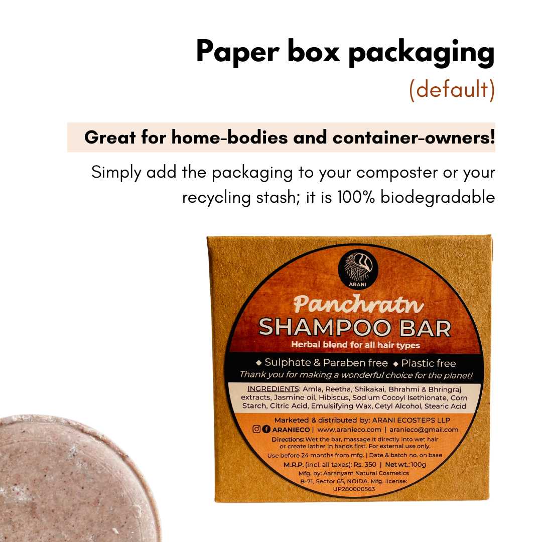 PANCHRATN Herbal Shampoo Bar 100g