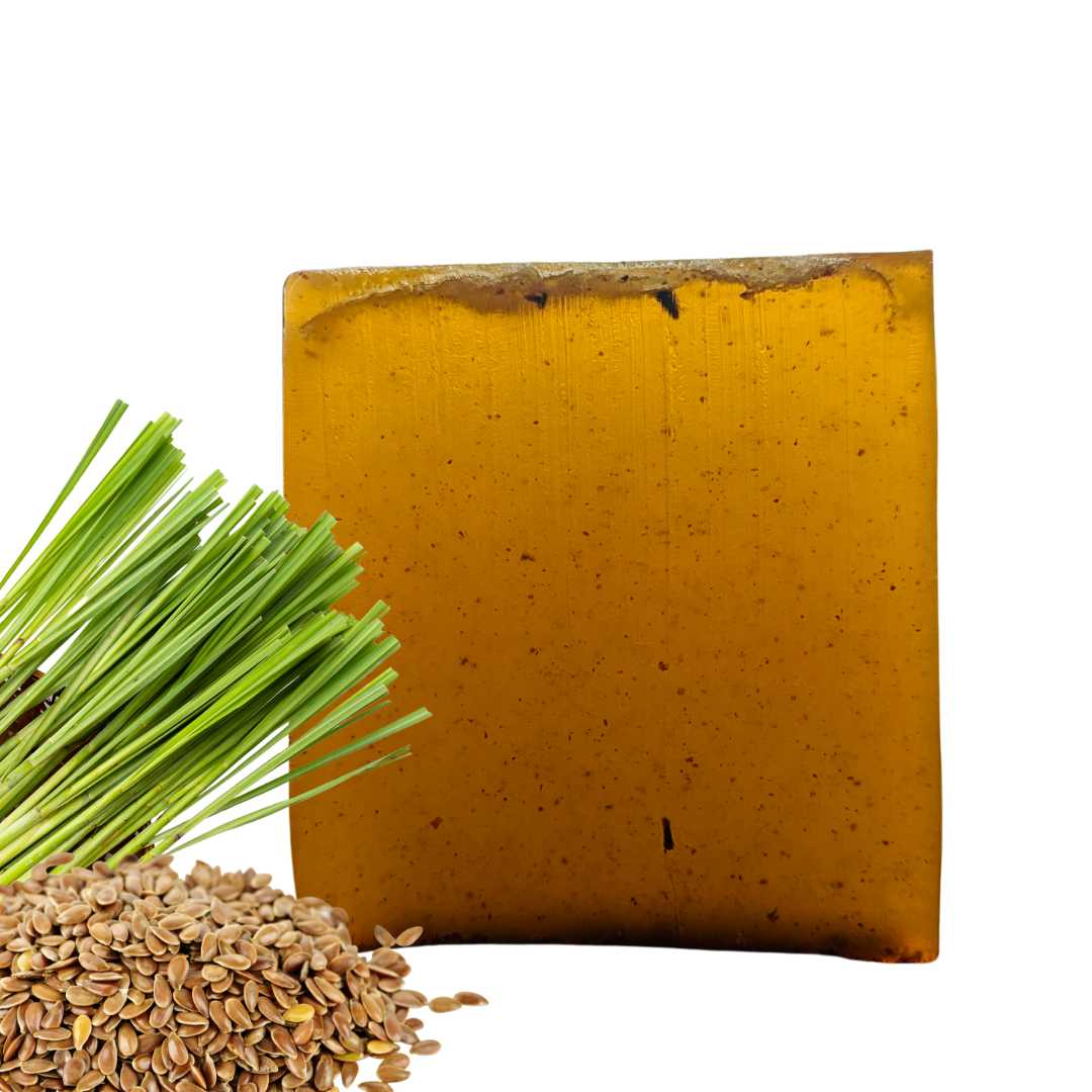 Flaxseed & Lemongrass Bathing Bar 100g
