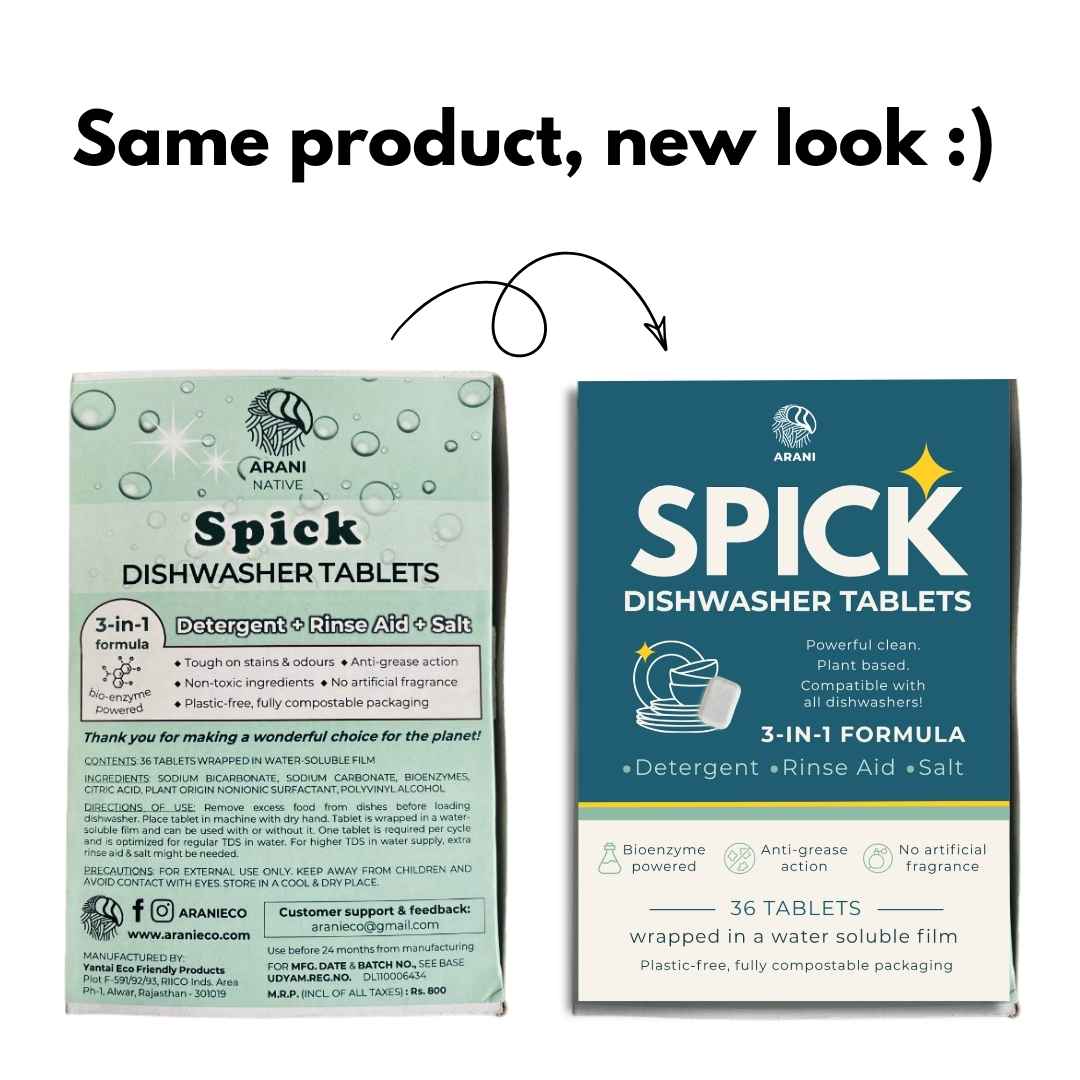 SPICK Dishwasher TABLETS pack of 36