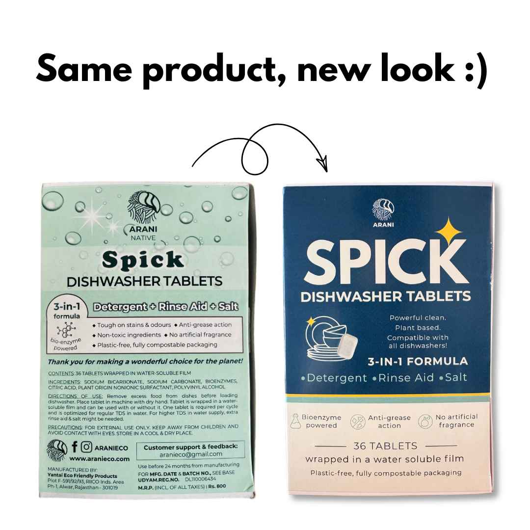 SPICK Dishwasher TABLETS pack of 36