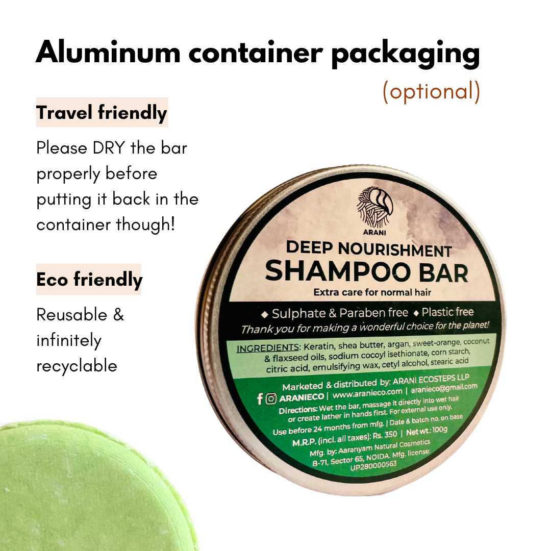 Deep Nourishment Shampoo Bar 100g
