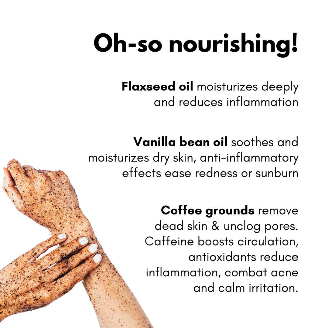 Vanilla & Coffee Scrub Bathing Bar 100g