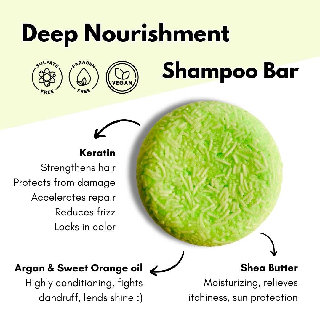 Deep Nourishment Shampoo Bar 100g