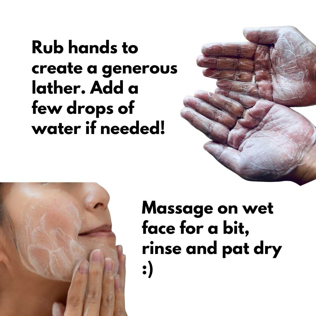 ilori coconut milk facewash for dry skin 50g