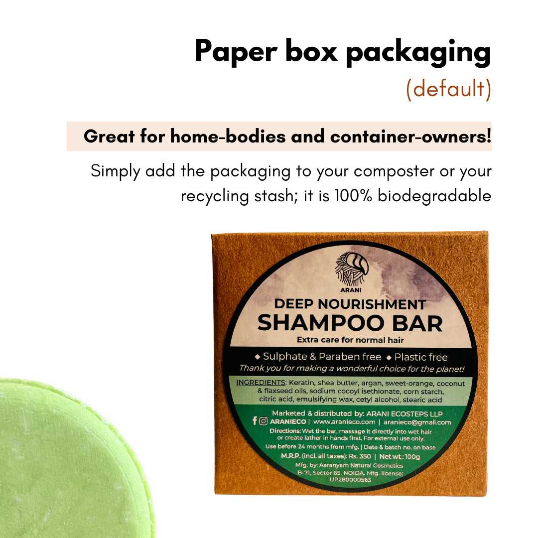 Deep Nourishment Shampoo Bar 100g