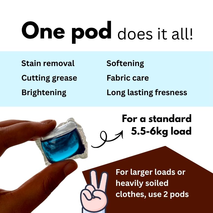 SPRUCE Laundry Pods Pack of 30
