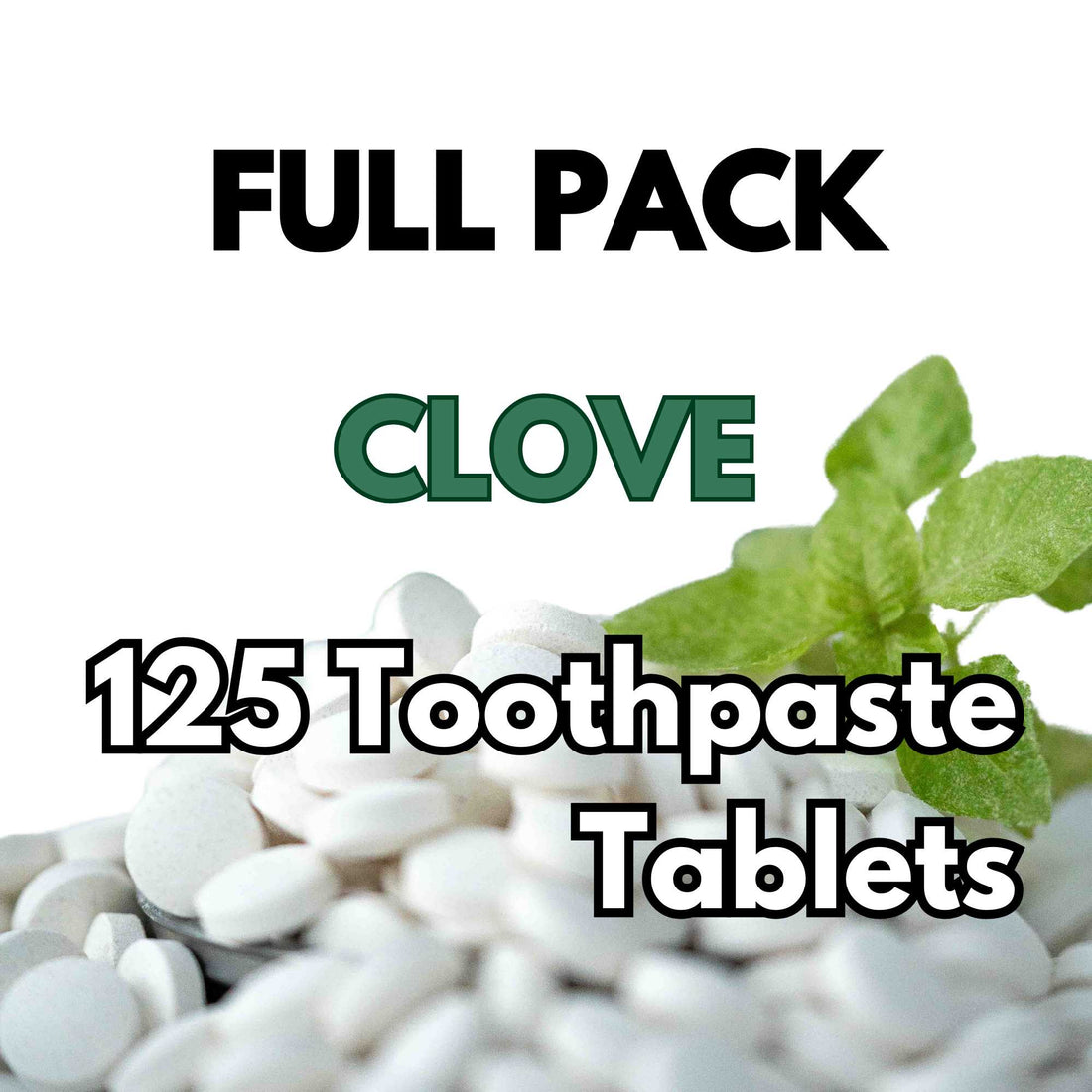 MINTOO Clove (125 Toothpaste Tablets)