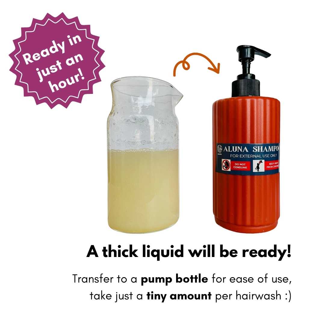 ALUNA Conditioning Shampoo Grain-to-Liquid 600ml