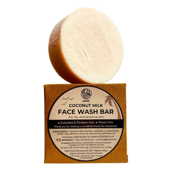 Coconut Milk Facewash Bar 100g