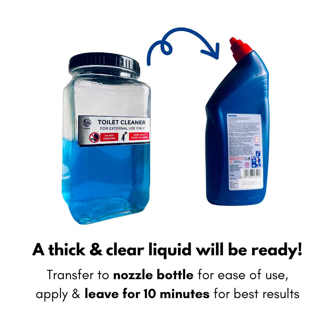 TACKLE Toilet Cleaner (Grain-to-Liquid) 1.1 litre