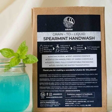 Handwash grain to liquid